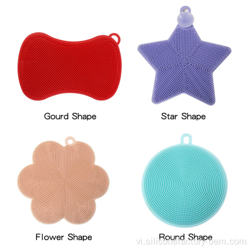 Bàn chải làm việc bằng silicone đồ gia dụng bàn ăn